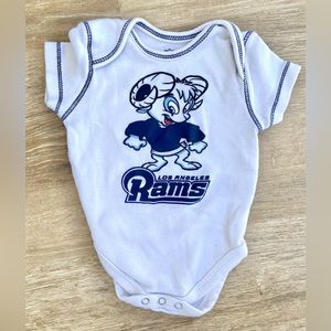 Los Angeles Rams NFL baby onesie - NWOT